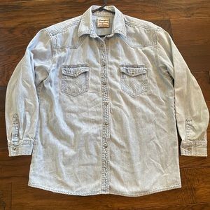 Vintage Wrangler Western Women’s Large Light Wash